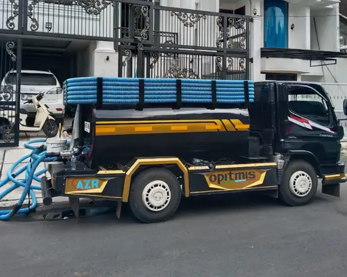 Proses Sedot Lumpur